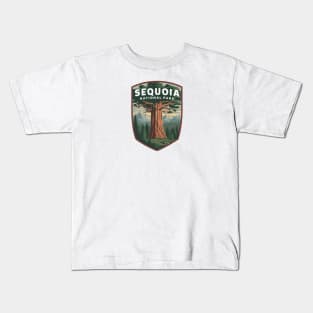 Sequoia California Majestic National Park Kids T-Shirt